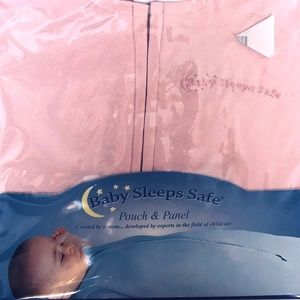 Baby sleeps safe 0-9 mon pouch & Panel 100% cotton